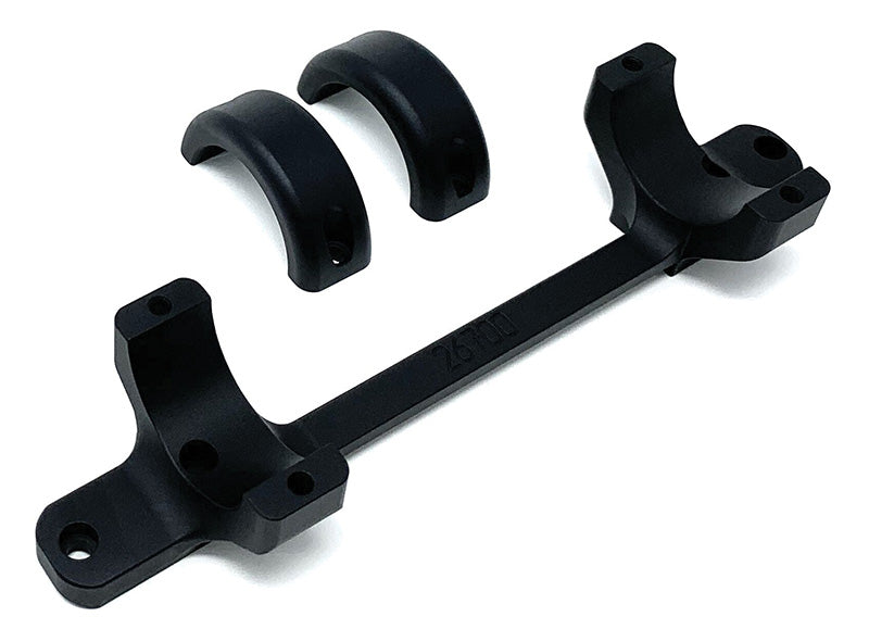 DNZ Products 1-Piece 30mm Medium Black Scope Mount for Mossberg Patriot