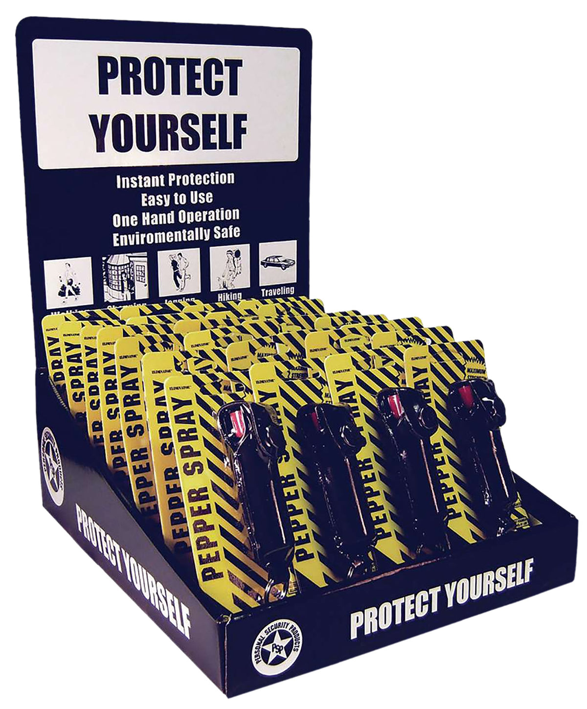 Eliminator Spray EKCH1416 16-Count Lipstick Pepper Spray Retail Display