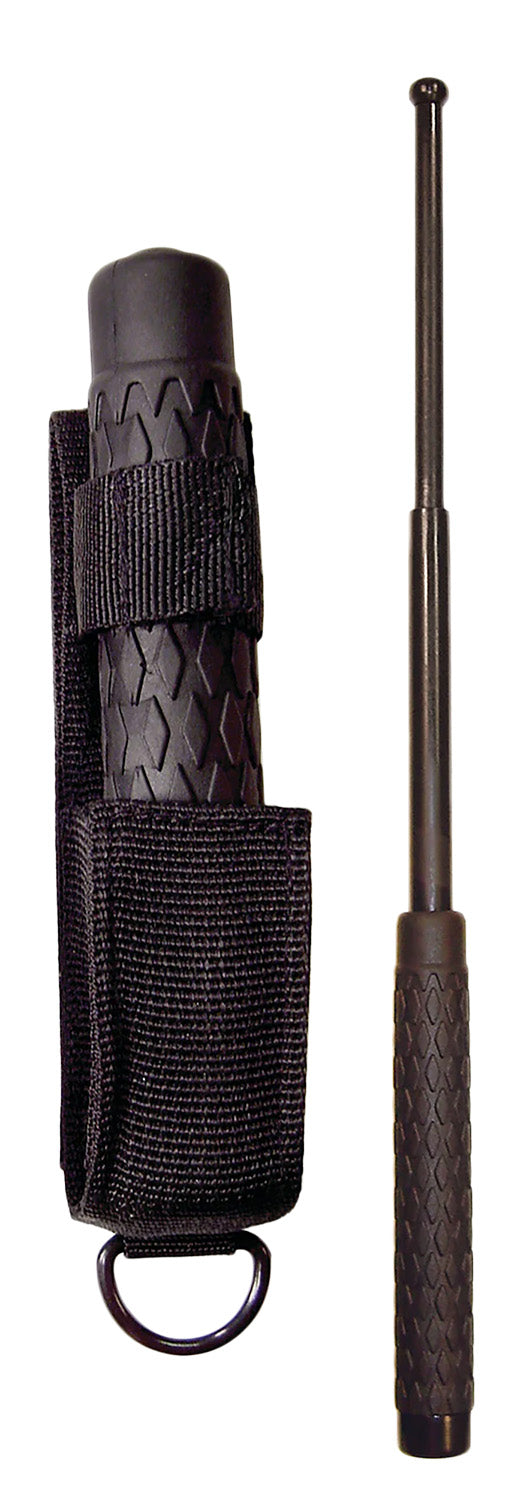 PSP NS21R Expandable Baton 21" Steel Black Rubber Handle with Belt Loop Sheath