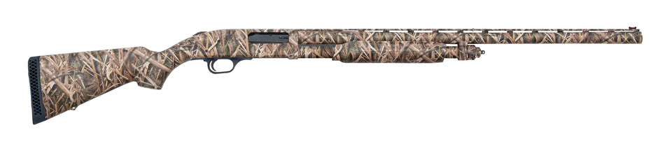 Mossberg 63521 835 Ulti-Mag 12 Gauge 5+1 3.5" 28" Vent Rib Barrel, Dual Extractors, Overall Mossy Oak Shadow Grass Blades, Synthetic Stock, Fiber Optic Sight, Includes Accu-Mag Chokes