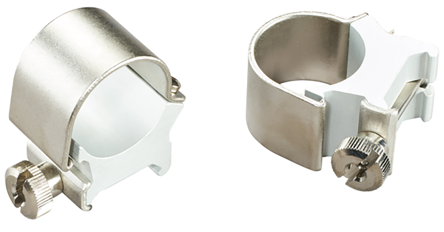 Weaver Mounts QD Top Mount Scope Rings Silver 1" High 49033