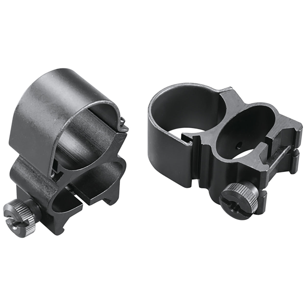 Weaver Mounts See-Thru Detachable Rings Matte Black 1" 49523