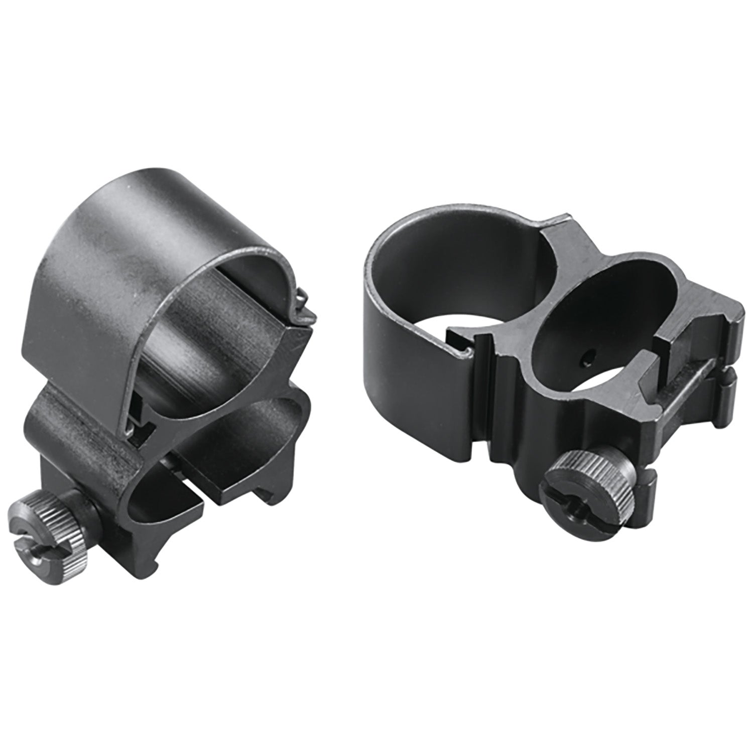 Weaver Mounts See-Thru Detachable Rings Matte Black 1" 49523
