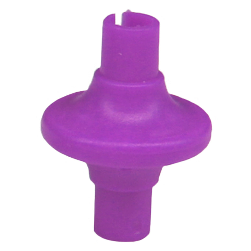 Draves Komfort Kiss Purple Soft Ergonomic Kisser Button with Accessory Clamps