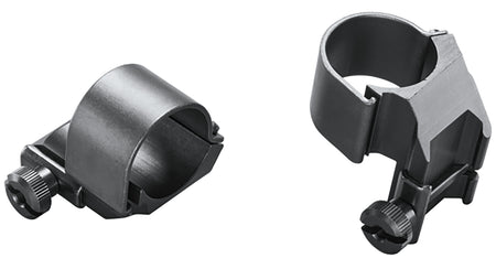 Weaver 49045 Top Mount Dual Extension Matte Black 1" Detachable Scope Rings