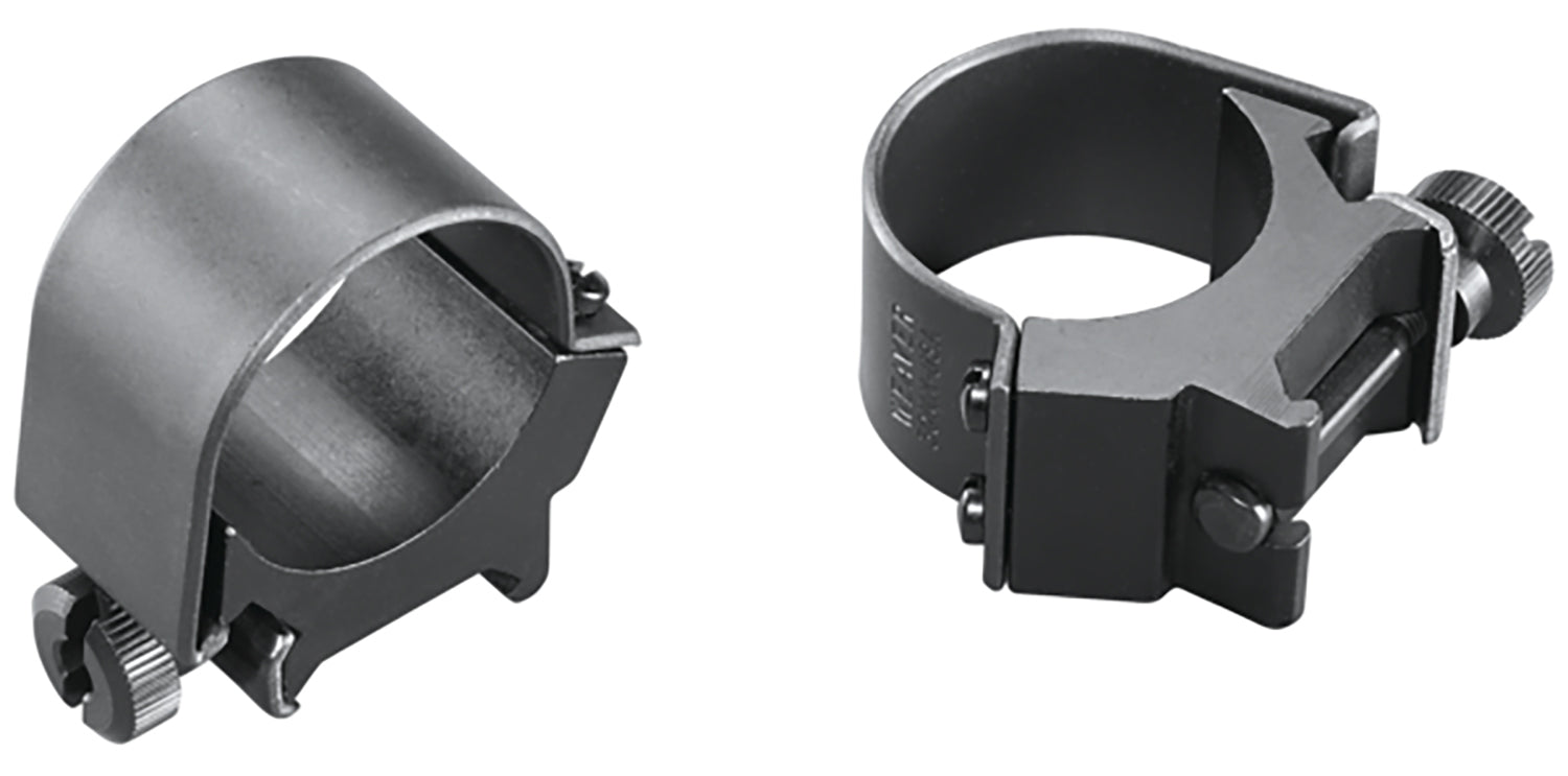 Weaver 49121 Top Mount 30mm Low Matte Black Quick Detach Scope Rings