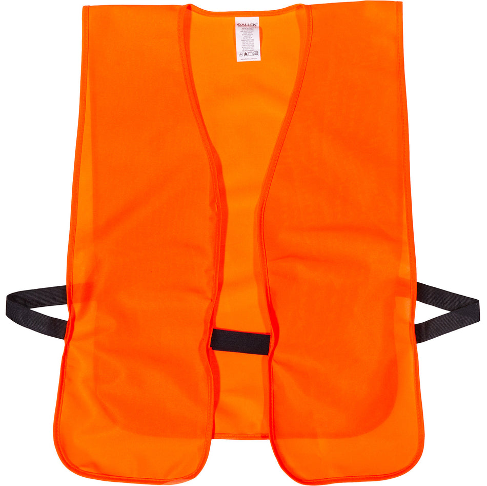 Allen Adult Hunting Safety Orange Vest Polyester 15752