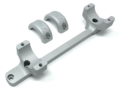 DNZ Products Remington 700 Long Action 1" Medium Silver 1-Piece Scope Mount