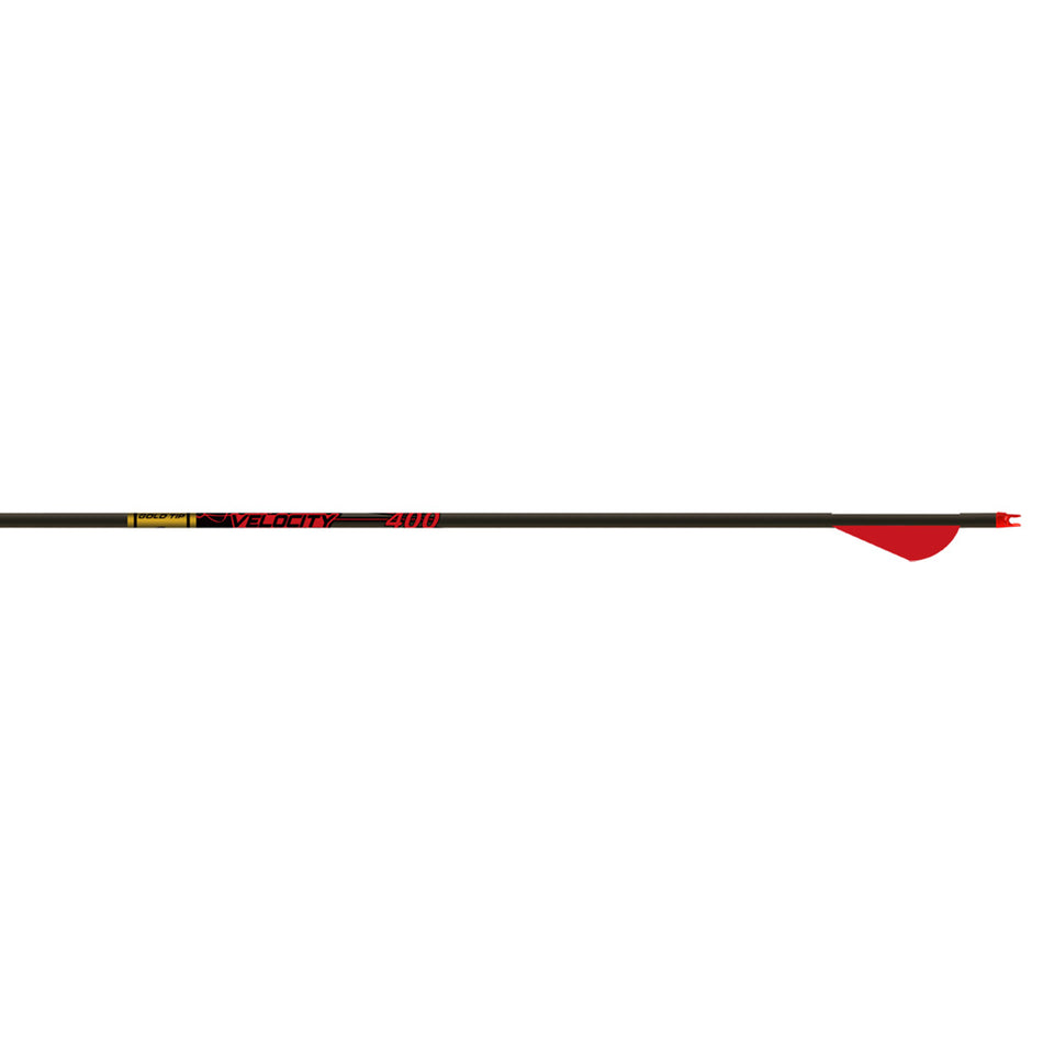 Gold Tip Velocity Carbon Arrows 300 Spine Raptor Vanes Pack of 6