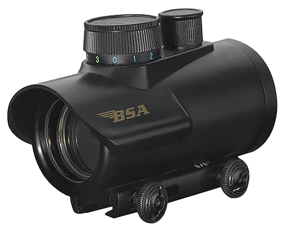 BSA HMRGBD30CP Huntsman 30mm RGB Red Dot Sight 5 MOA 1x Rail Mount