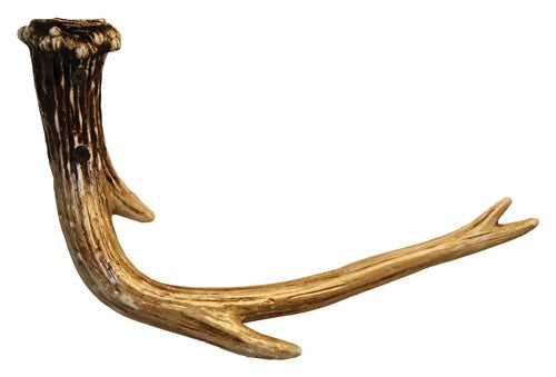 Rivers Edge Poly Resin Antler Hand Towel Rack with Mounting Screws