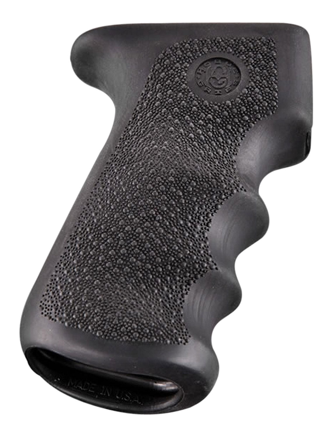 Hogue 74000 AK-47 AK-74 Rubber Grip Cobblestone Black with Finger Grooves