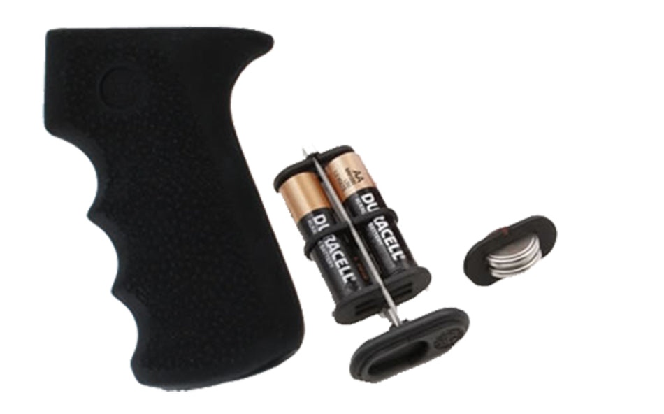 Hogue 74010 AK-47 AK-74 Rubber Tactical Grip Cobblestone Black with Storage Compartment