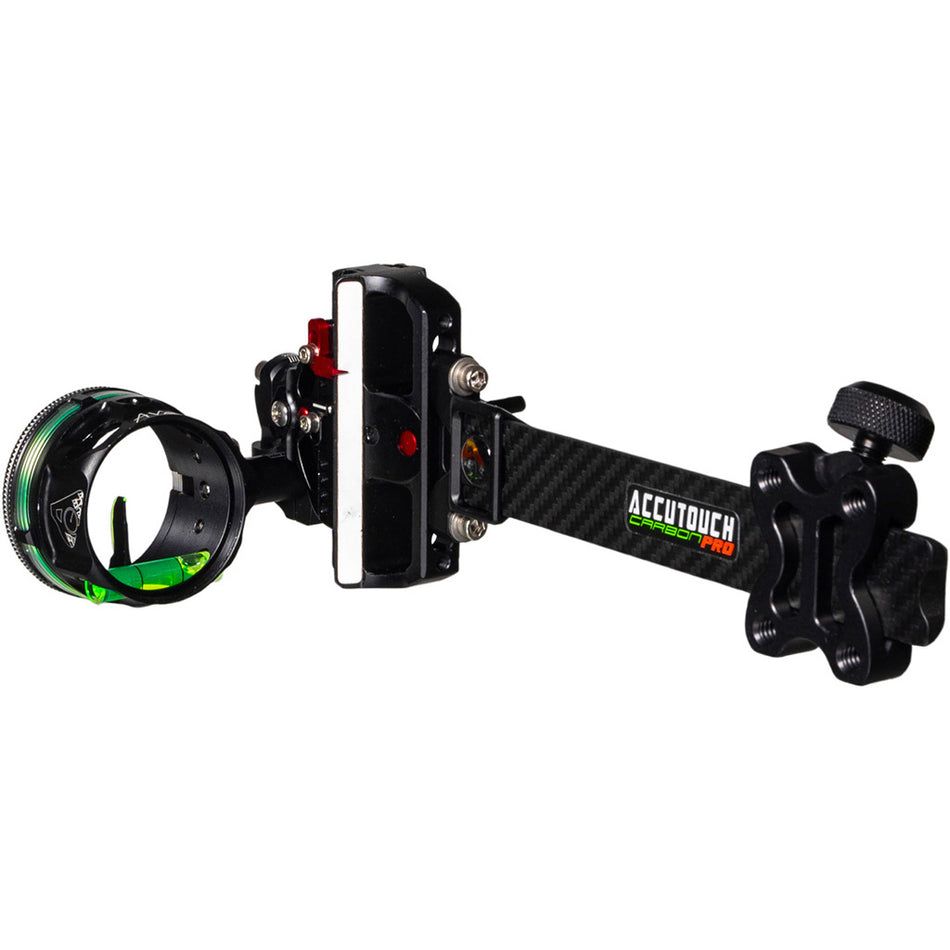 Axcel AccuTouch Carbon Pro Single Pin .019 Bow Sight with AV-41 Scope RH/LH