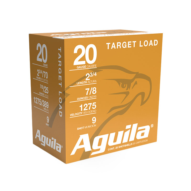 Aguila Competition Shotgun Ammo 20 Gauge 2.75 in 7/8 oz #9