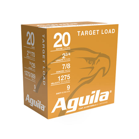 Aguila Competition Shotgun Ammo 20 Gauge 2.75 in 7/8 oz #9