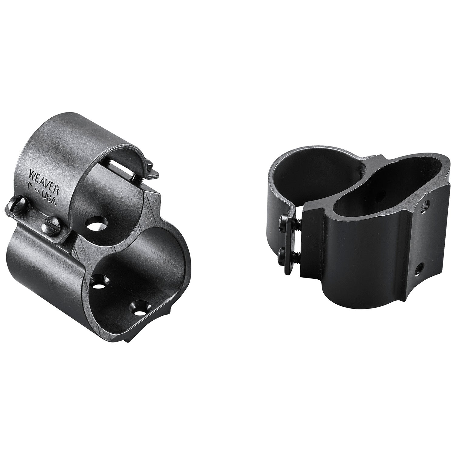 Weaver 49715 Remington 760/742 See-Thru Scope Mount Ring Combo 1 Inch Matte Black