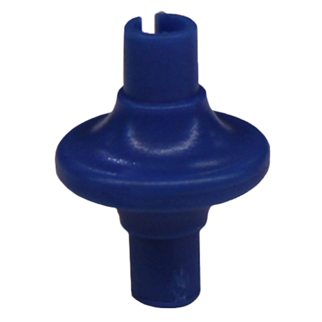 Draves Blue Komfort Kiss Kisser Button with Anchor Clips