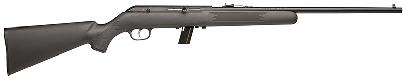 Savage Arms 40203 64 F Full Size 22 LR 10+1 21" Matte Black Sporter Barrel, Matte Black Grooved Carbon Steel Receiver, Matte Black Fixed Synthetic Stock, Right Hand