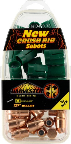 Harvester XTP 50 Cal 240gr .430 Hornady XTP Sabot Bullets 20-Pack