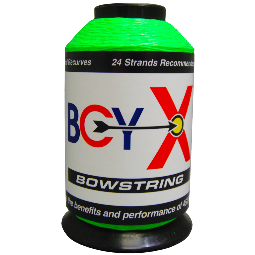 BCY X Neon Green Bowstring Material 1/4 lb. Spool