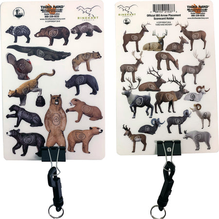 Third Hand Archery Scorecard Clipboard Holder for Rinehart Targets
