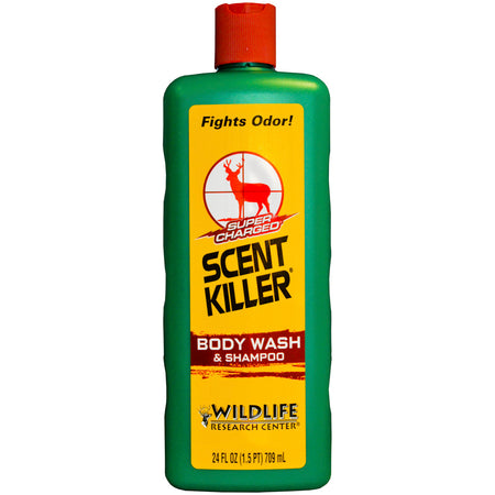 Wildlife Research Scent Killer Body Wash Shampoo 24 Ounce Anti-Odor Formula