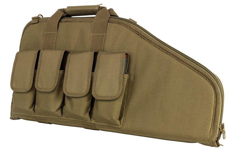 Vism AR/AK SubGun Tactical Pistol Carry Case 28" Lockable Tan