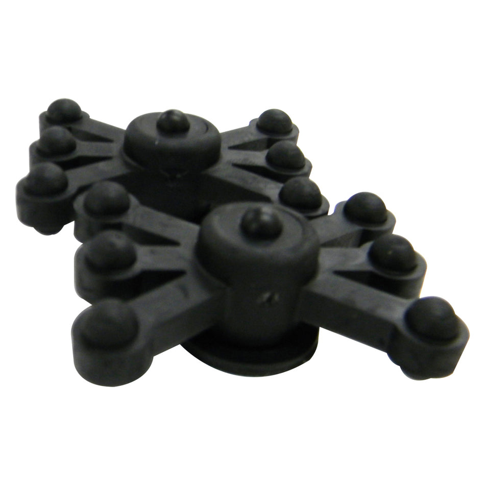 BowJax MonsterJax Crossbow Limb Noise and Vibration Dampener Black 2 Pack