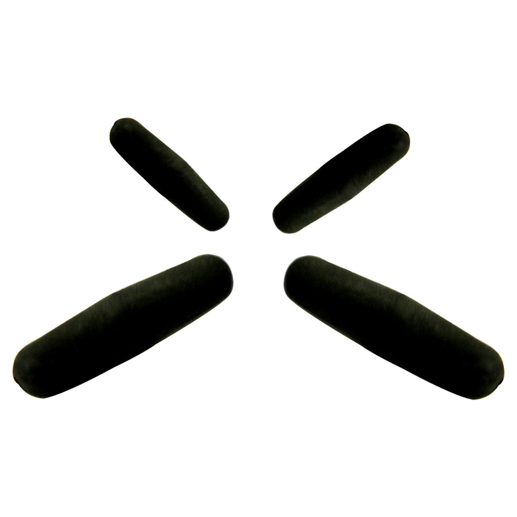 BowJax 4 Pack Black Speed String Sleeve for Bow Strings