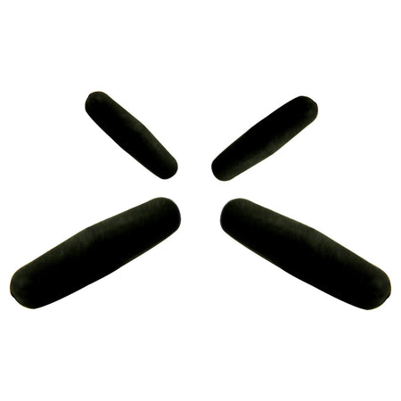 BowJax 4 Pack Black Speed String Sleeve for Bow Strings