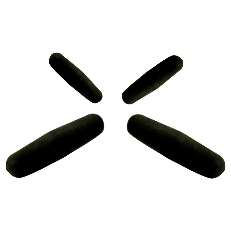 BowJax 4 Pack Black Speed String Sleeve for Bow Strings