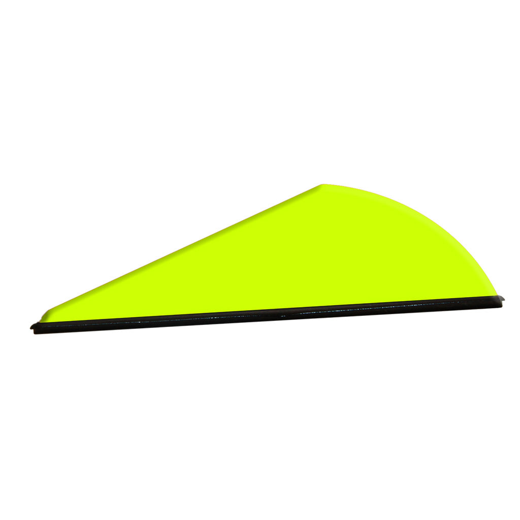 Q2i Rapt-X Broadhead Compatible Vanes Neon Yellow 100 pk.