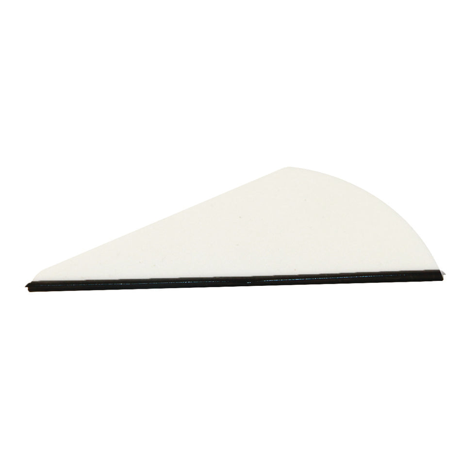 Q2i Rapt-X Broadhead Compatible Vanes White 100 pk.
