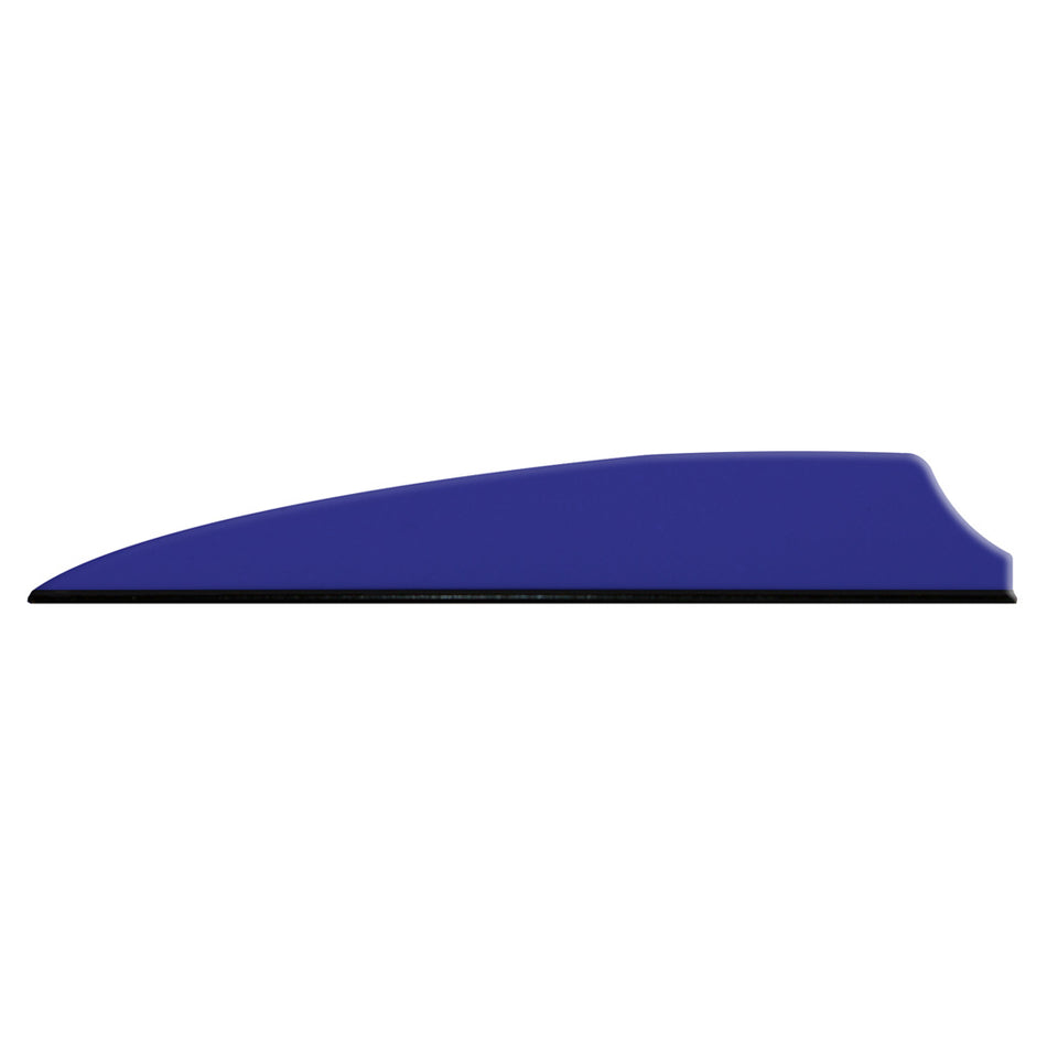 Q2i Fusion X-II Blue Hunting & Target Vanes 3 inch 100-Pack