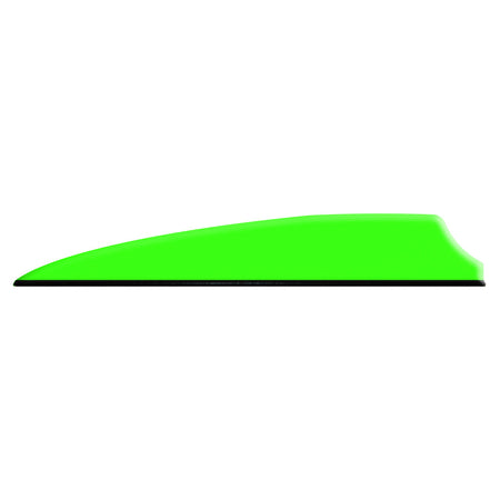 Q2i Fusion X-II Neon Green Hunting & Target Vanes 3 inch 100-Pack