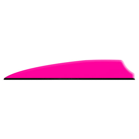 Q2i Fusion X-II Pink Hunting & Target Vanes 3 inch 100-Pack