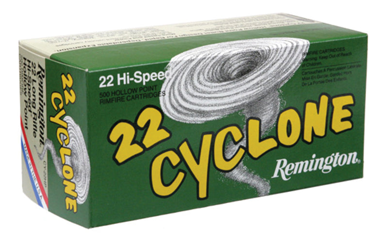 Remington 22 Cyclone .22 Long Rifle 36 grain Hollow Point ammunition