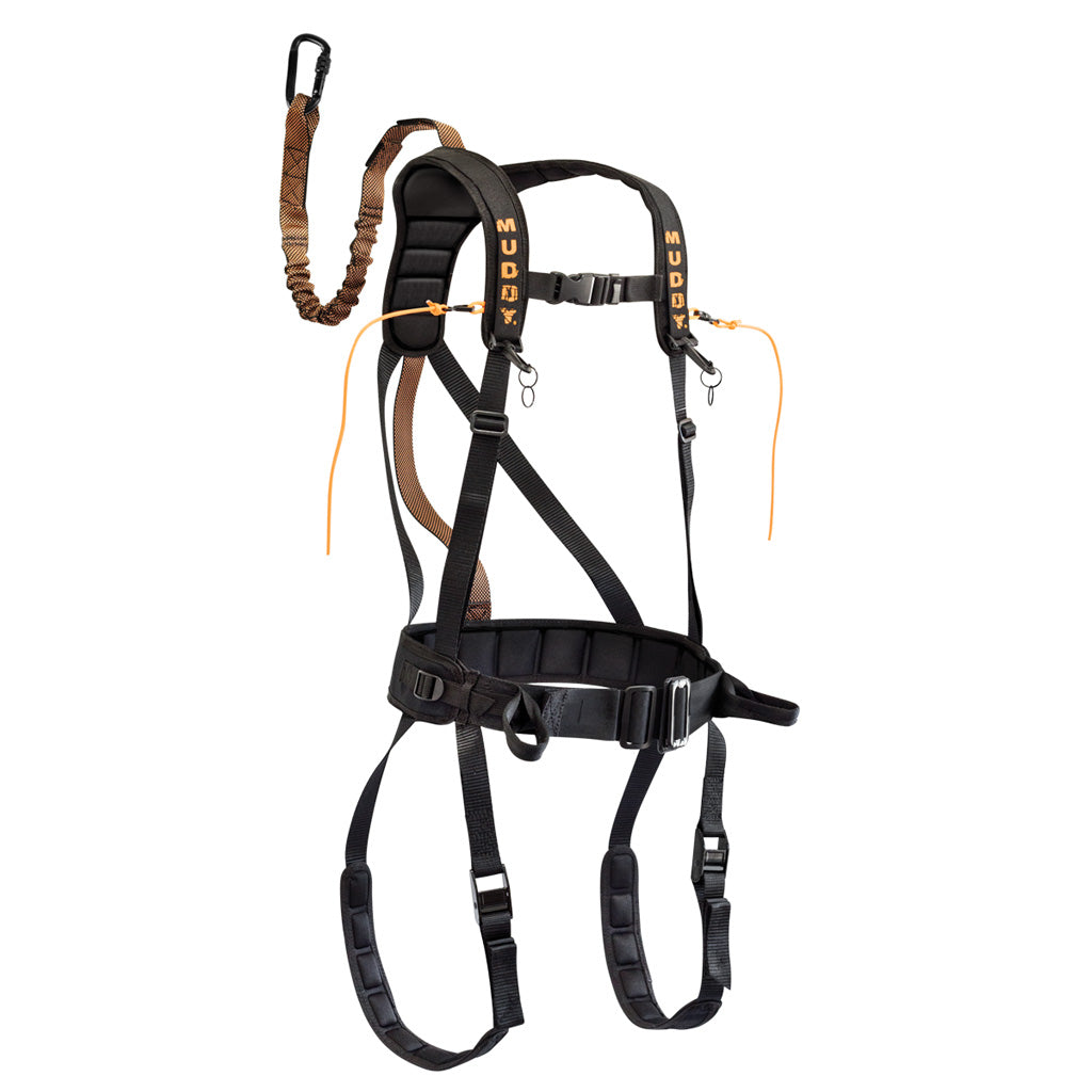 Muddy Safeguard Youth Harness Black Cam Leg Buckles