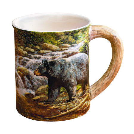 Wild Wings 16 oz. Shadow of the Forest Bear Decorative Mug