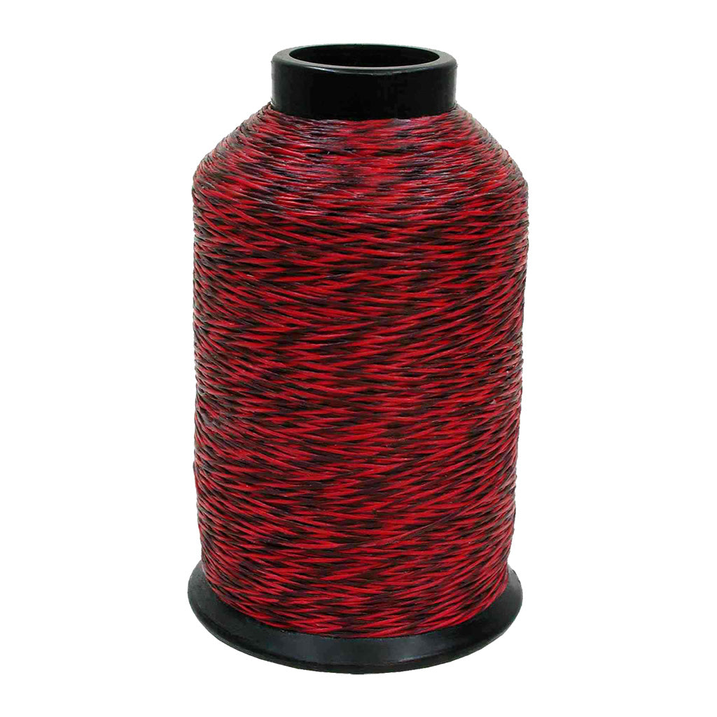 BCY 452X Bowstring Making Material Red Black 1/8 Pound Spool