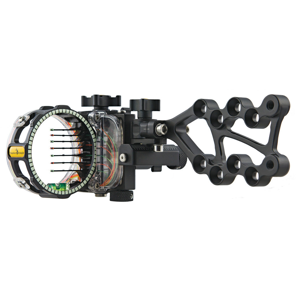 Trophy Ridge React Pro .010 Right Hand 7-Pin Archery Sight Black