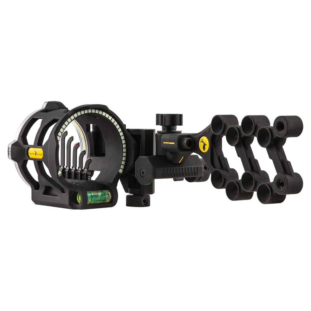 Trophy Ridge Peak .019 Right Hand 5-Pin Archery Sight Black