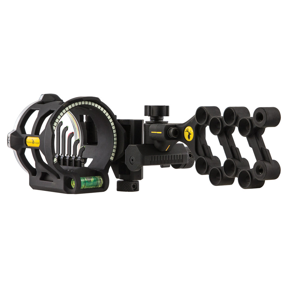 Trophy Ridge Peak .019 Right Hand 5-Pin Archery Sight Black