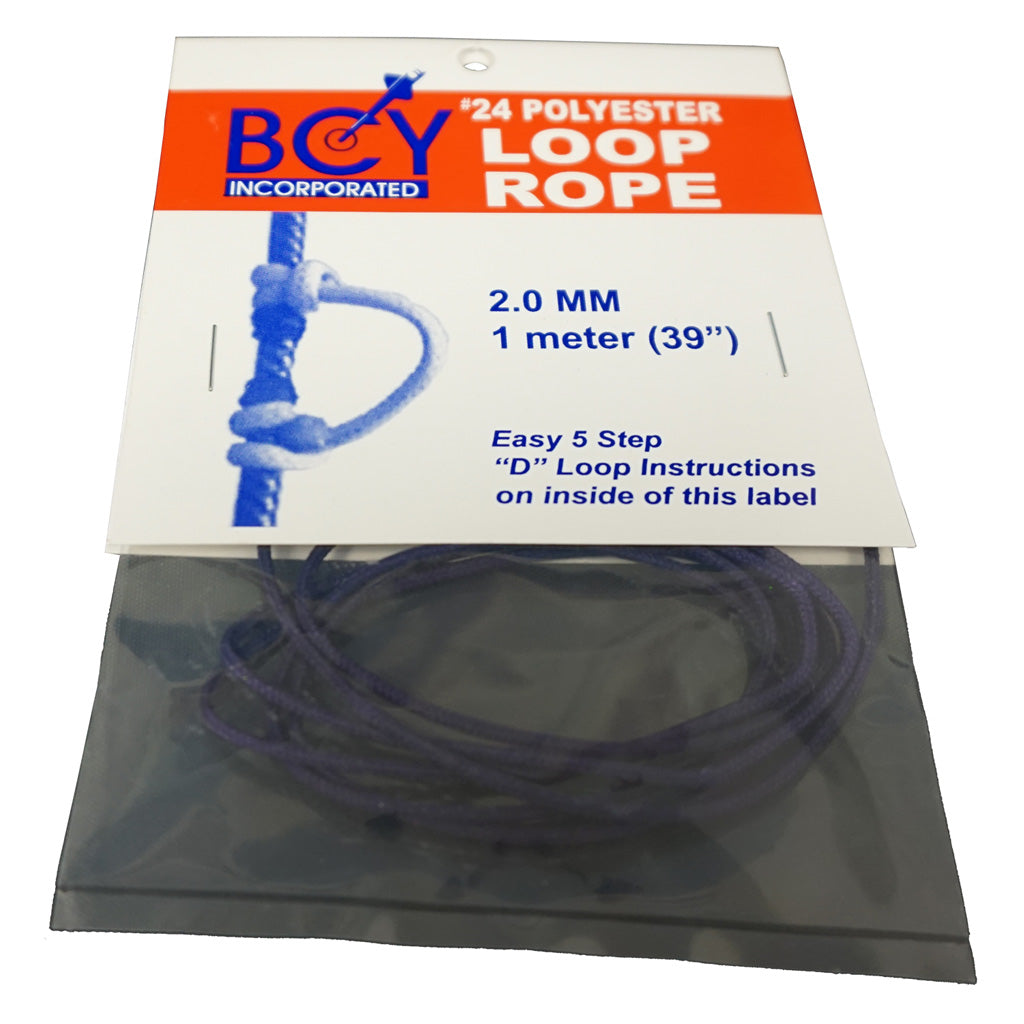 BCY 24 D-Loop String Material Purple 1m