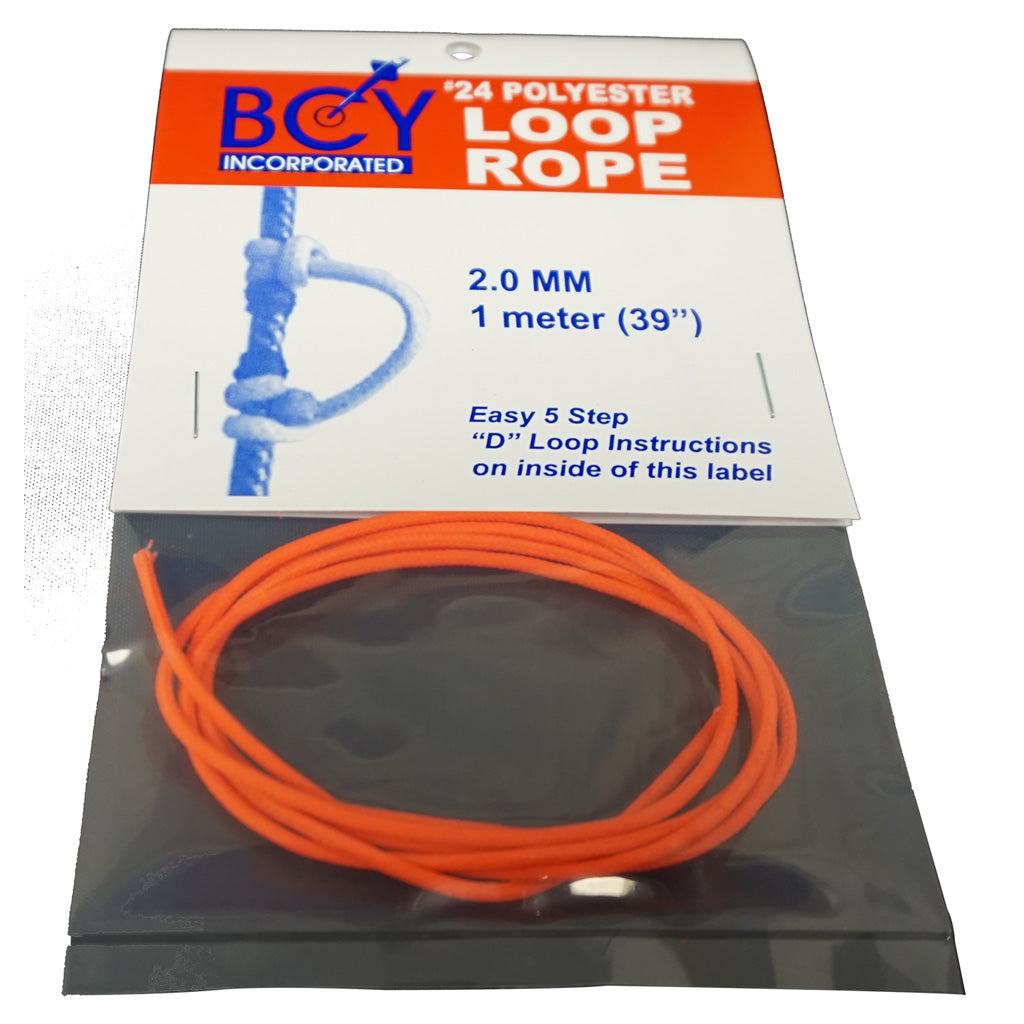 BCY 24 D-Loop String Material Neon Orange 1m