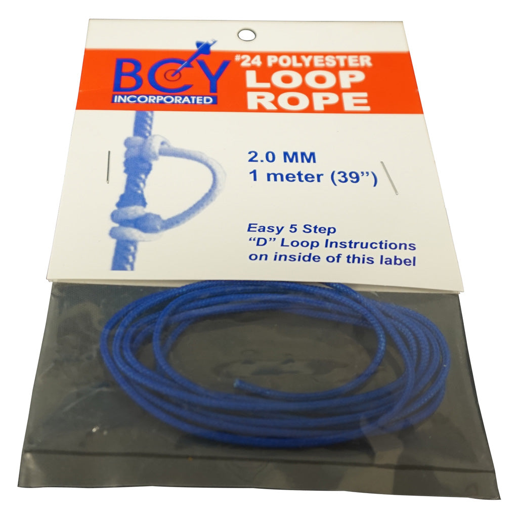BCY 24 D-Loop String Material Royal Blue 1m