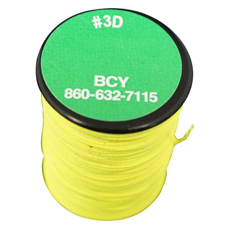 BCY 3D Twisted Dyneema Serving Neon Yellow 120 yds.