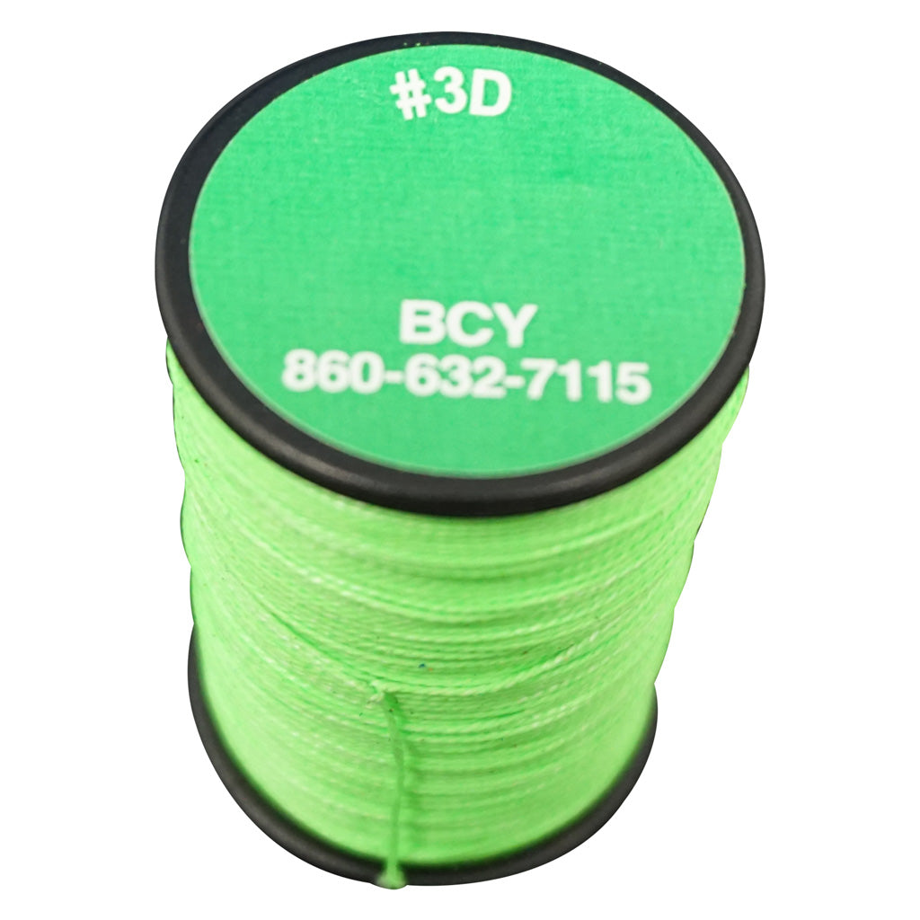 BCY 3D Twisted Dyneema Serving Neon Green 120 yds.