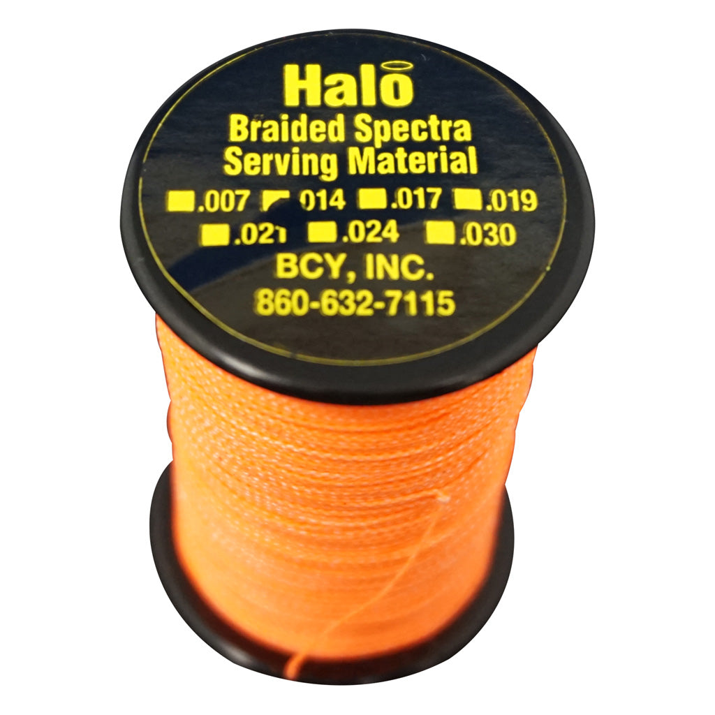 BCY Halo End and Center Serving Neon Orange .014 120 yds.